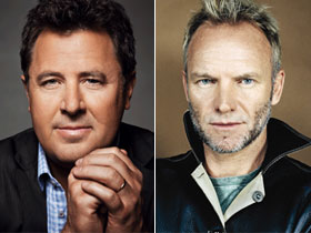 Vince Gill and Sting Crossroads 2011